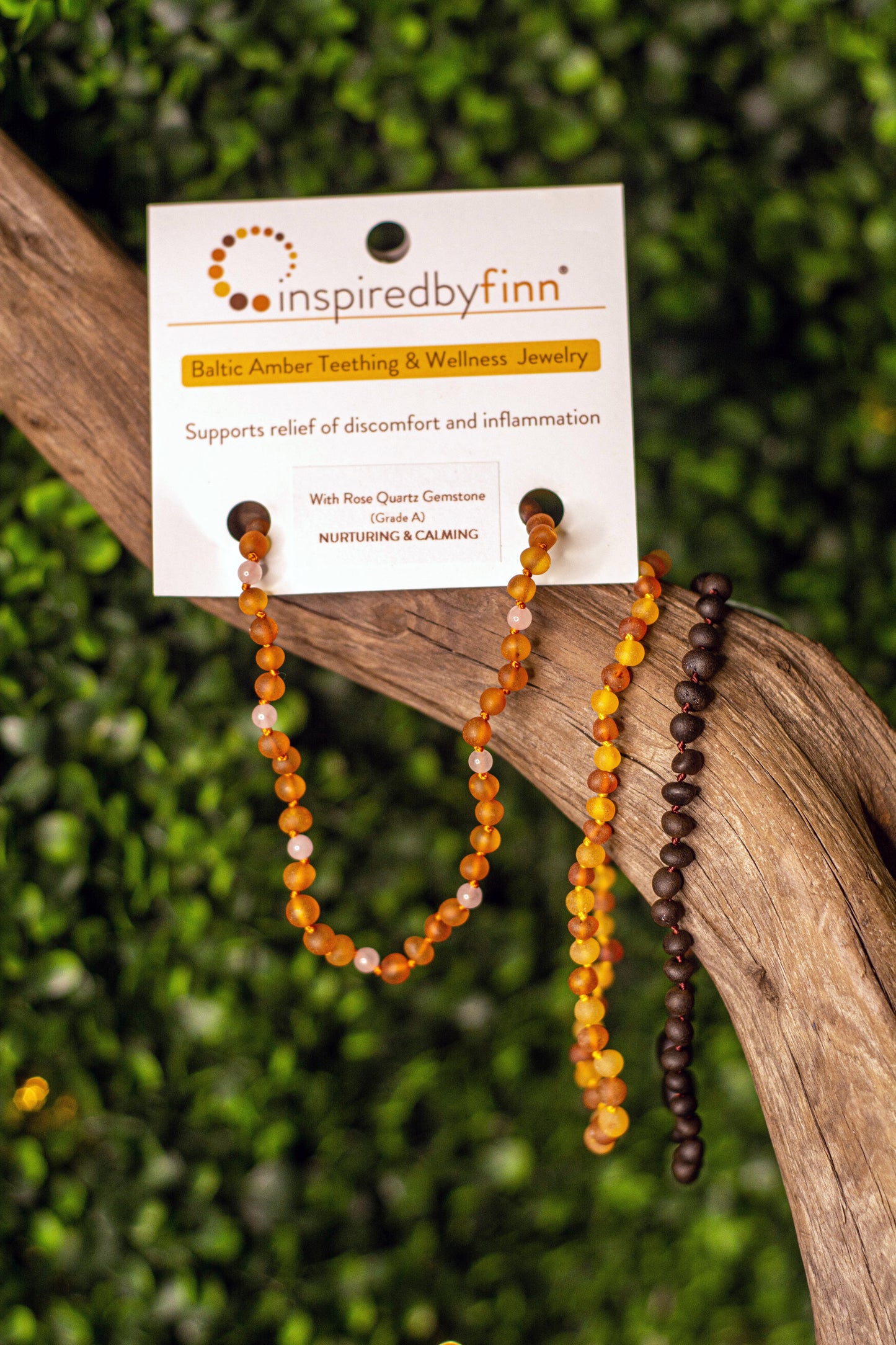 Baltic Amber Teething & Wellness Jewelry